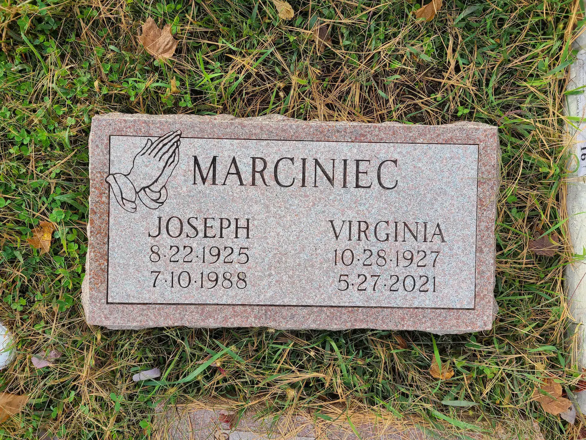Granite Military Grave Marker hand-carved by Military Marker Guide in NJ — image 2
